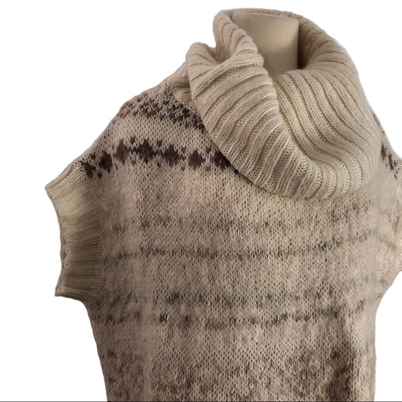 FREE PEOPLE Cowl Neck Short Sleeve Sweater - Picture 2 of 6